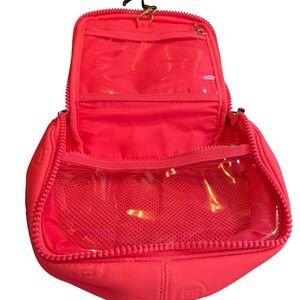 Victorias Secret Pink Hanging Travel Toiletry Bag Hot Pink Makeup Cosmetic Case